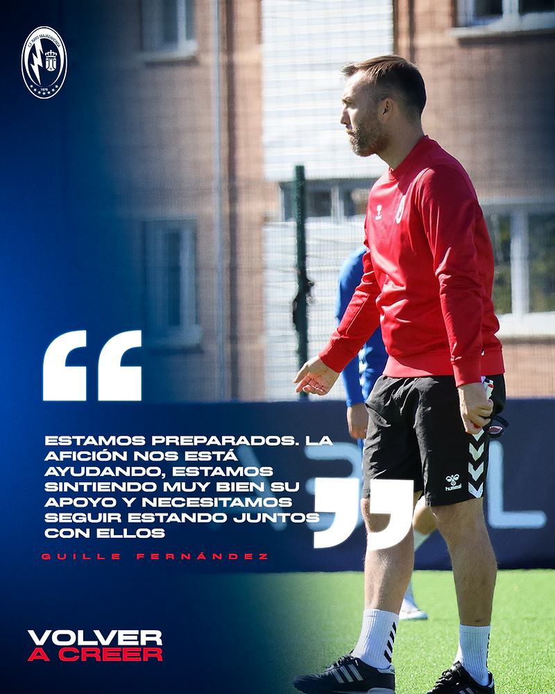 Estamos preparados para seguir adelante. La afición nos está brindando un gran apoyo y necesitamos seguir unidos con ellos.