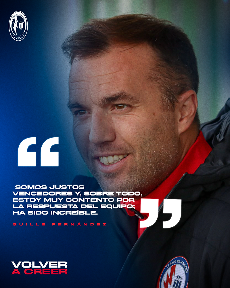 Guille Fernández: Estoy muy feliz por la respuesta del equipo tras nuestra victoria. ¡Ha sido increíble!