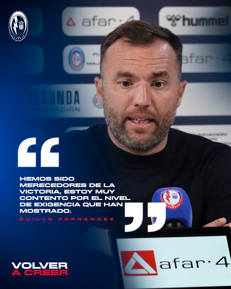 Nos sentimos merecedores de la victoria y estoy muy contento por el alto nivel de exigencia que hemos demostrado.