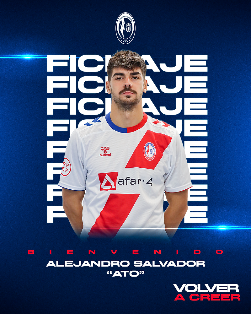 Alejandro Salvador vuelve al Rayo Majadahonda.