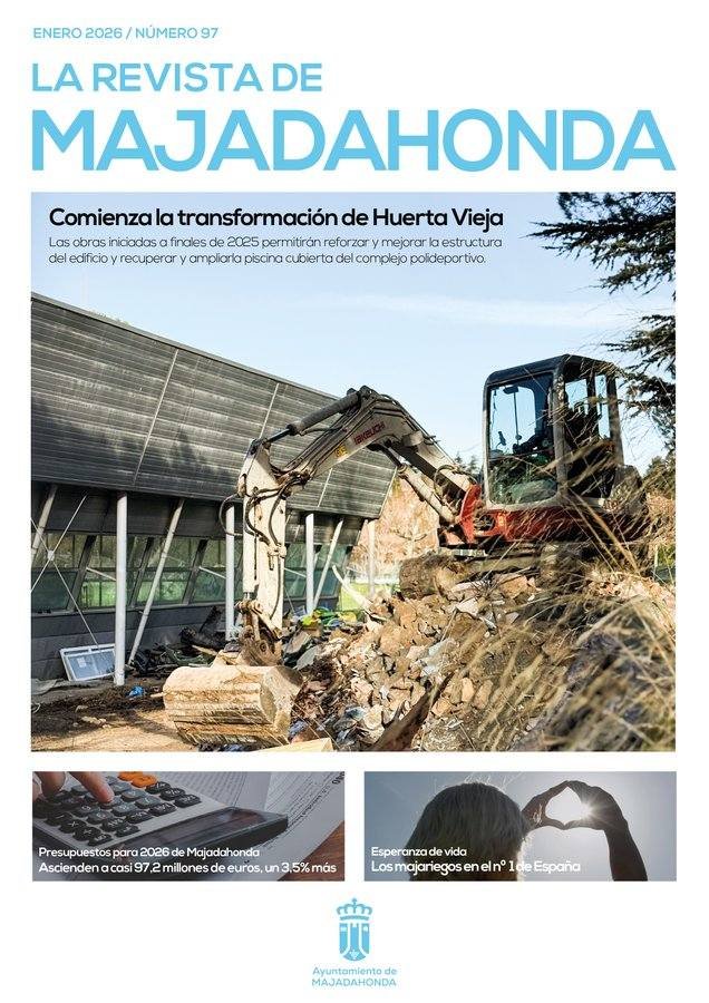 Descarga La Revista de Majadahonda de enero 2026 aquí.