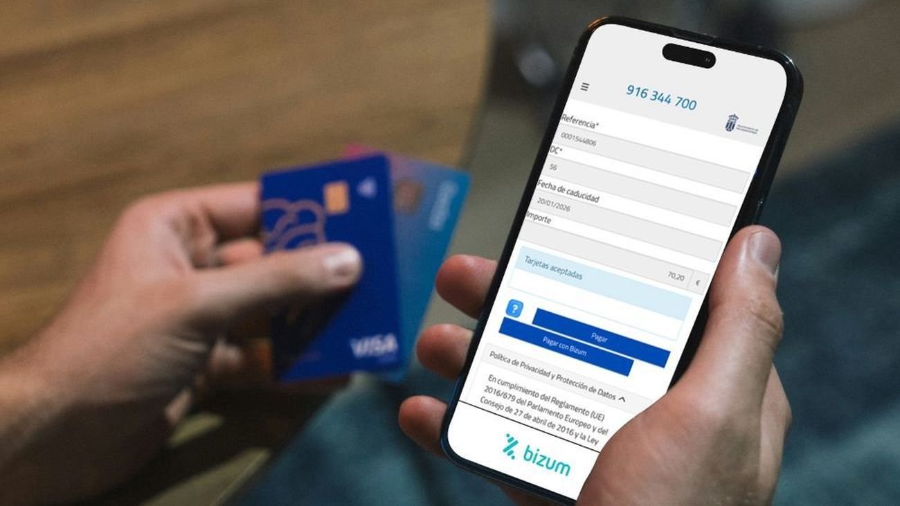 El Ayuntamiento de Majadahonda estrena pago por Bizum para tasas e impuestos
