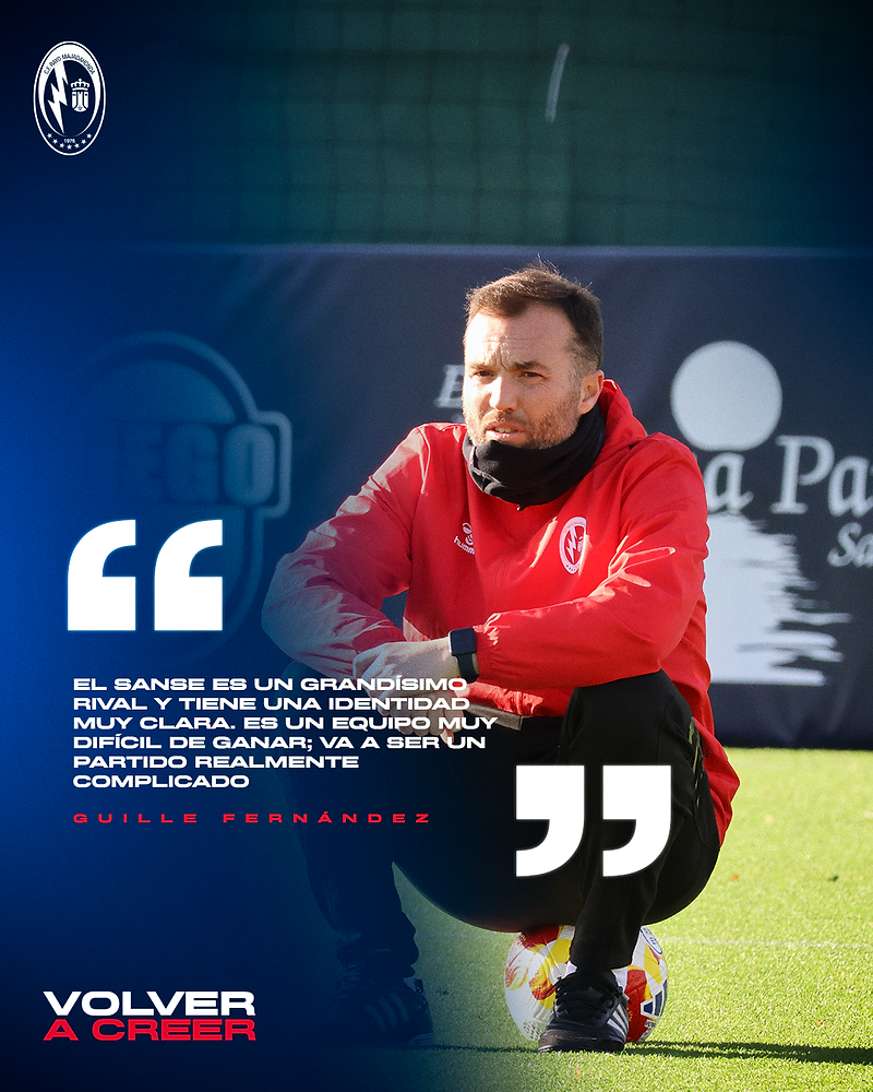 El Sanse es un rival muy fuerte, con una identidad clara y es difícil de vencer. Este partido será todo un desafío.