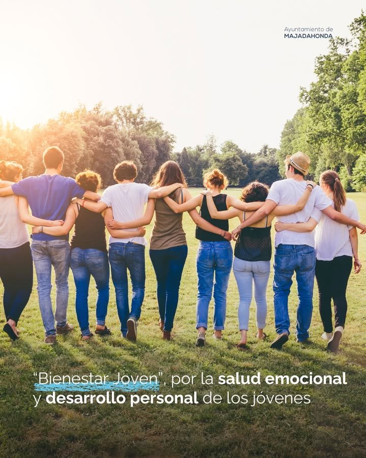 Majadahonda estrena «Bienestar Joven» para jóvenes de 12 a 25 años, enfocado en salud emocional y desarrollo personal. ¡Mejora tu bienestar! 🌱👦