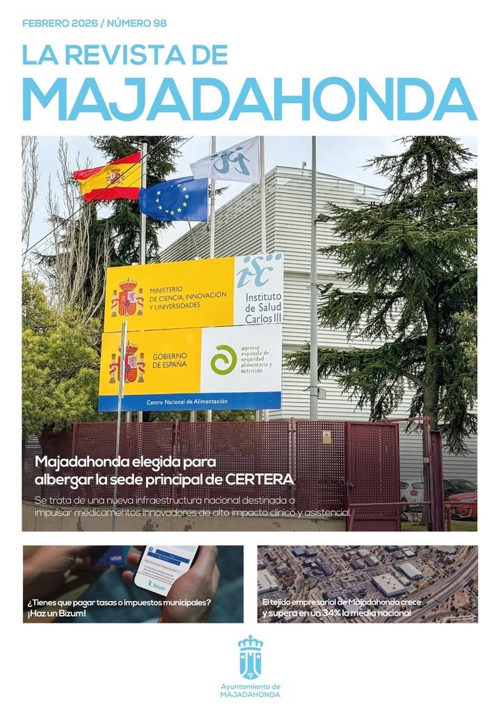 Descarga La Revista de Majadahonda de febrero 2026 aquí.