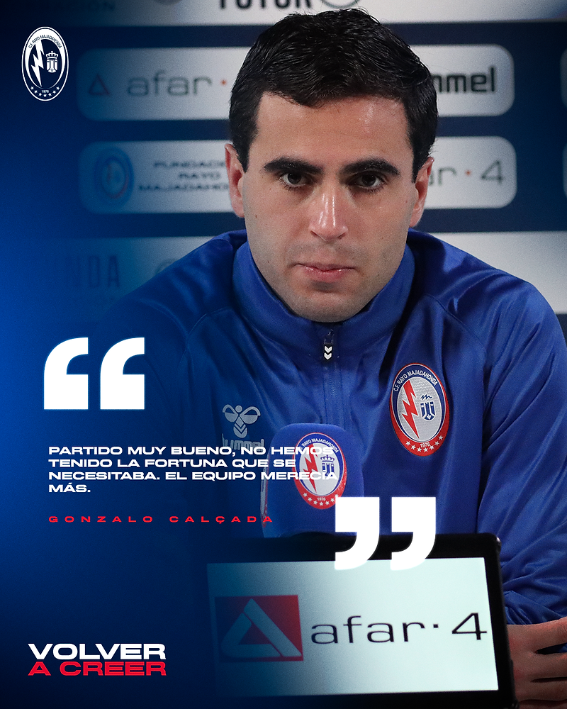 El equipo merecía más en un partido muy bueno, pero la fortuna no estuvo de nuestro lado.