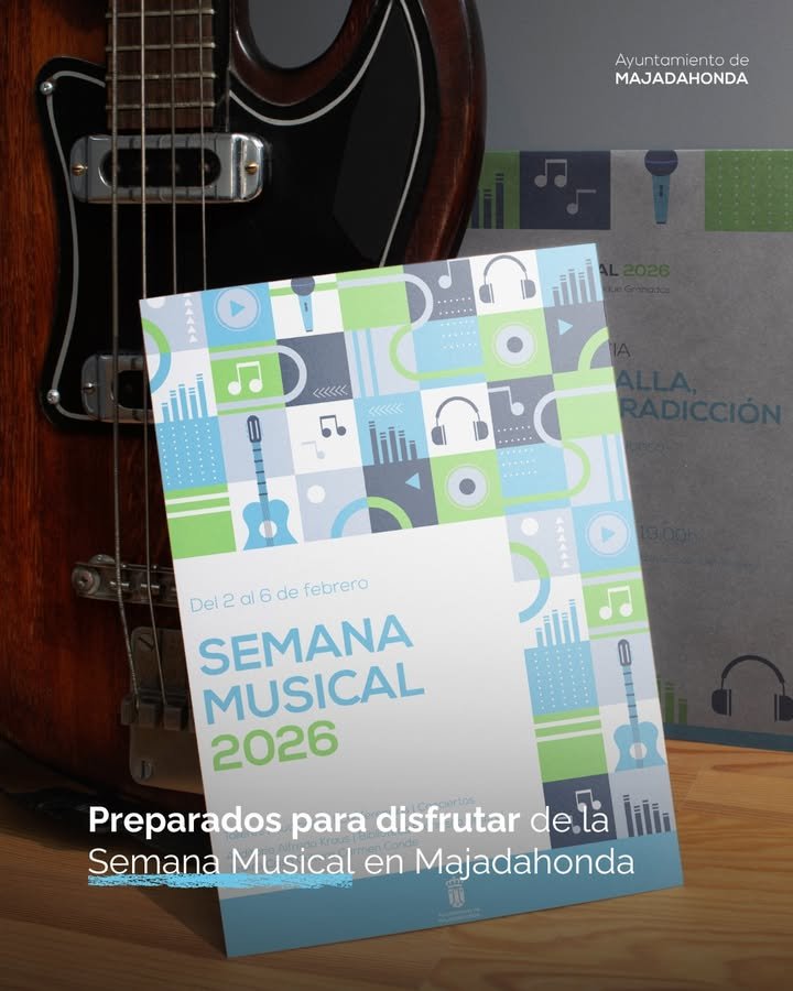 🎺🎹Majadahonda organiza su “Semana Musical” para acercar la música a todos – Conciertos y conferencias en febrero en varios espacios de la ciudad.