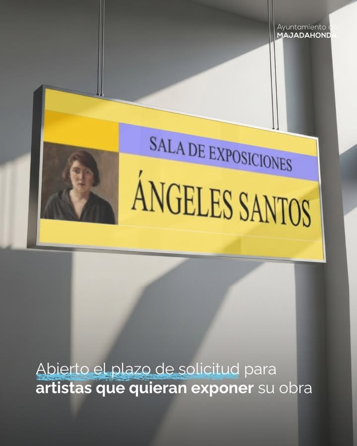 🎨🖼️ ¿Te gustaría mostrar tu arte en la Sala Ángeles Santos de la Casa de la Cultura «Carmen Conde» en Majadahonda? 

🔹 Abierto plazo de solicitudes: 24 febrero al 10 de abril 

📋 Consulta las bases y el formulario de inscripción en el siguiente enlace 👇 

[Imagen adjunta con información sobre la convocatoria de exposición]