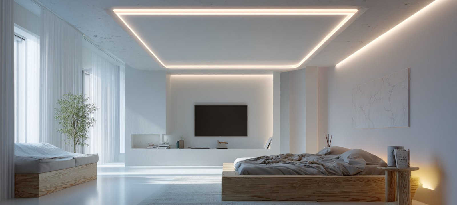 Cómo Ampliar Visualmente una Sala con Luces LED: Consejos Prácticos