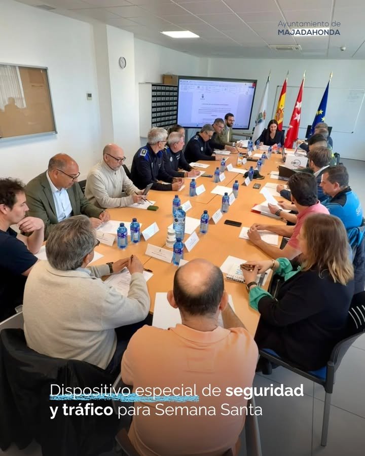 👮🚔Majadahonda refuerza la seguridad y la movilidad durante las celebraciones de #SemanaSanta. Policía Local, Guardia Civil y servicios de emergencia estarán presentes en la «Quema del Judas» el domingo 5 de abril.