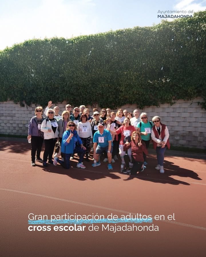 ¿Sabías que en Majadahonda se vive más gracias a la participación activa de los mayores en actividades deportivas como el #crossescolar? ¡Enhorabuena!