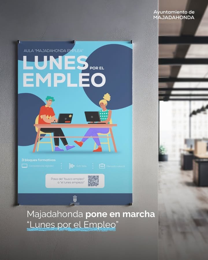 Majadahonda lanza «Lunes por el empleo» para buscar nuevas oportunidades laborales