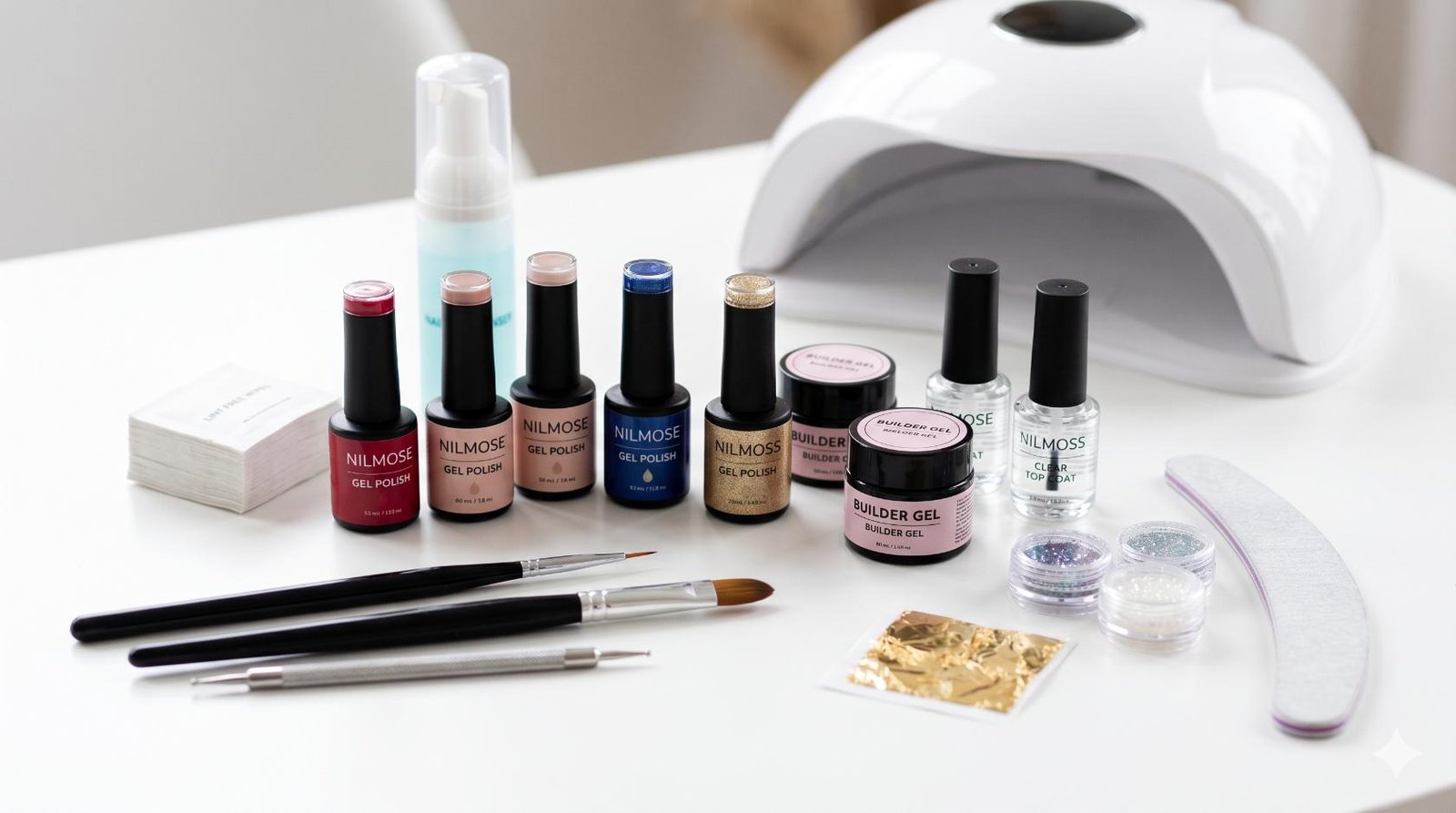 Productos imprescindibles para el diseño profesional de uñas