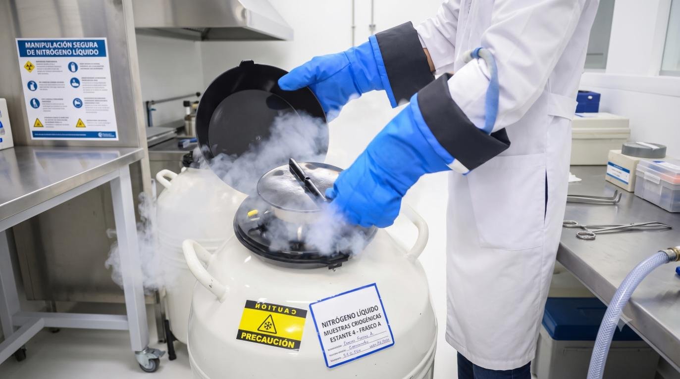 ARK.CRYO garantiza la seguridad de los biomateriales durante el transporte
