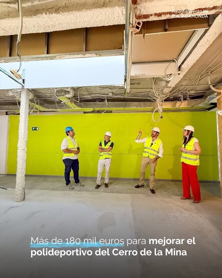 El Ayuntamiento de Majadahonda destina 180.000 € a la mejora del polideportivo Cerro de la Mina