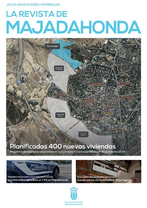La Revista de Majadahonda presenta su edición de julio-agosto 2026 para los vecinos