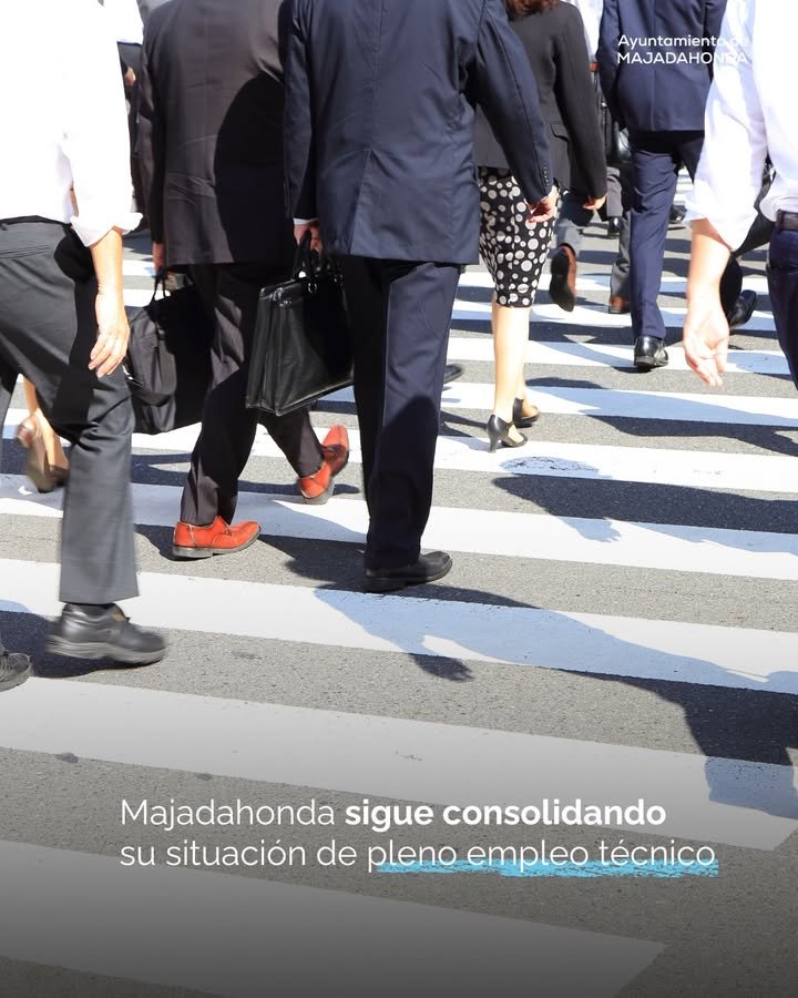 Majadahonda alcanza el 4,06% de paro, consolidando su pleno empleo técnico en junio