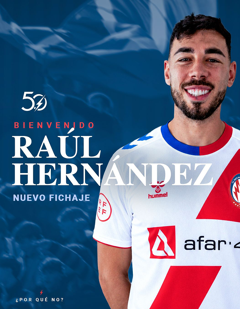 Majadahonda se ilusiona con el regreso de Raúl Hernández al CF Rayo Majadahonda