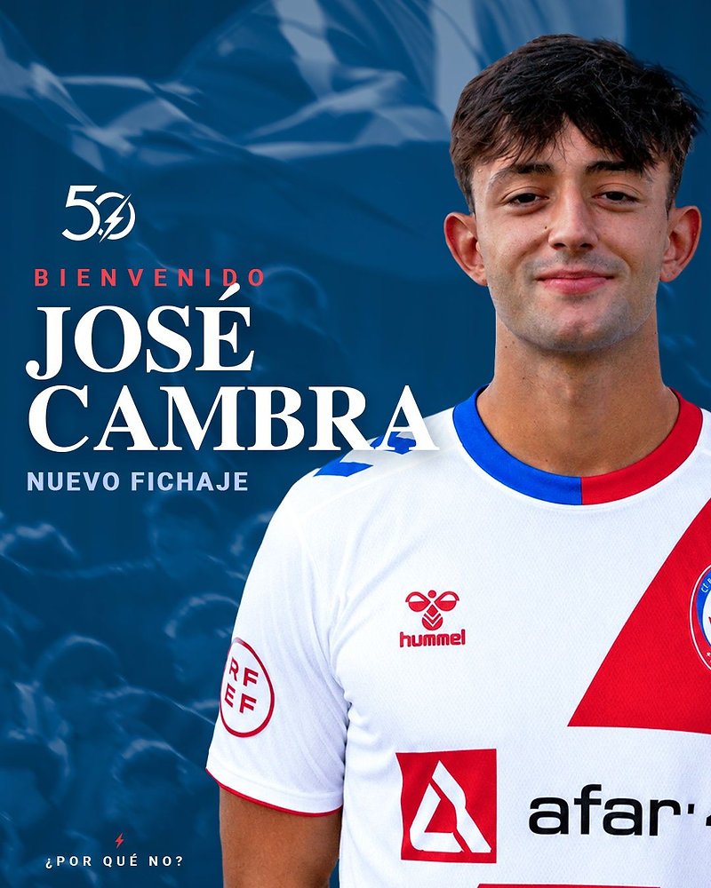 Majadahonda se refuerza con la llegada del mediapunta José Cambra al CF Rayo Majadahonda