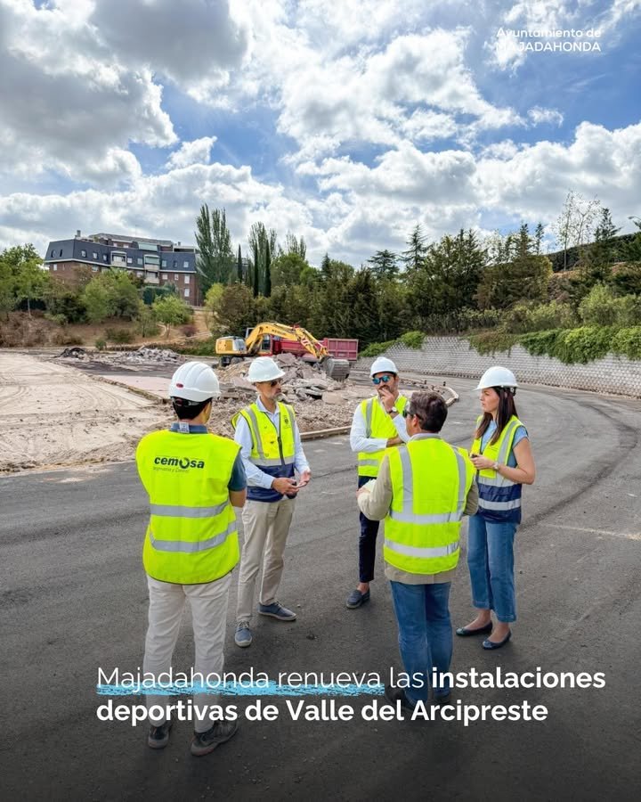 Majadahonda invierte más de 1M€ en la renovación de instalaciones deportivas en Valle del Arcipreste
