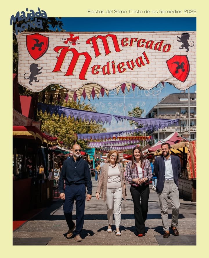 Inauguración del Mercado Medieval en las Fiestas de Majadahonda 2026 atrae a numerosos visitantes