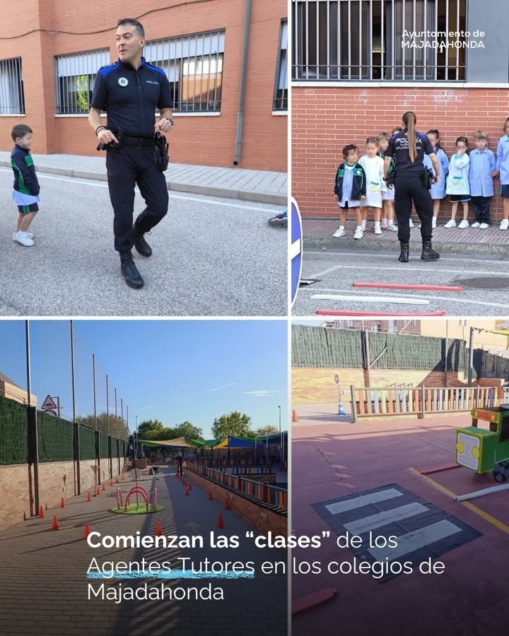 Los Agentes Tutores de Majadahonda triplican su actividad en colegios para este curso