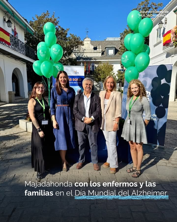 Majadahonda conmemora el Día Mundial del Alzheimer con un nuevo programa de apoyo familiar