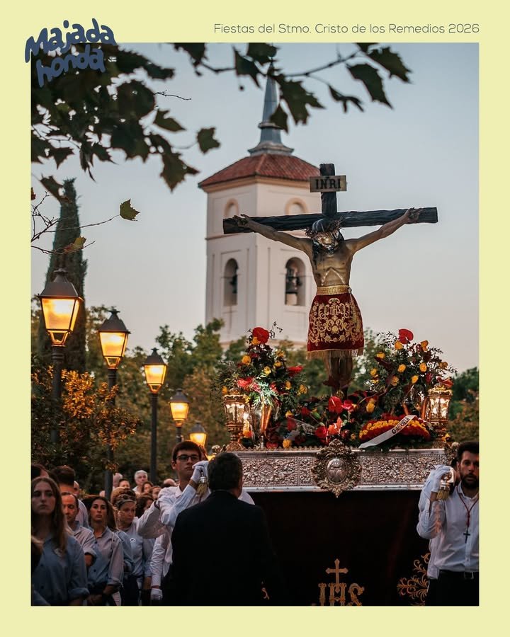 Majadahonda conmemora la procesión del Santísimo Cristo de los Remedios hacia su ermita