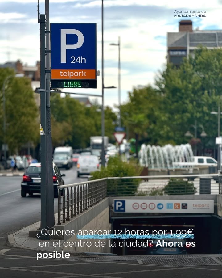 Majadahonda ofrece descuentos del 90% en bonos de aparcamiento durante las Fiestas Patronales