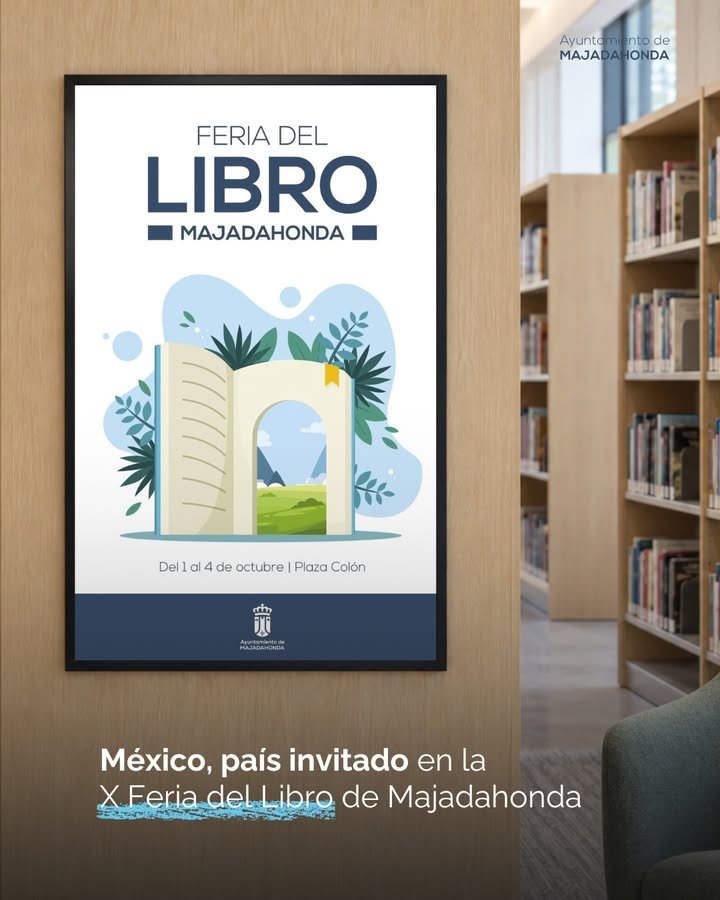 Majadahonda rinde homenaje a México en su X Feria del Libro con 142 escritores y actividades literarias