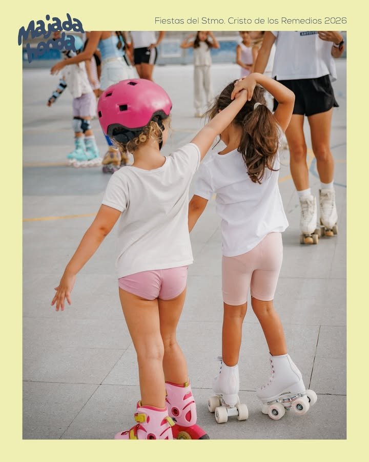 Majadahonda se llena de alegría con el patinaje sobre ruedas en el Cerro de la Mina