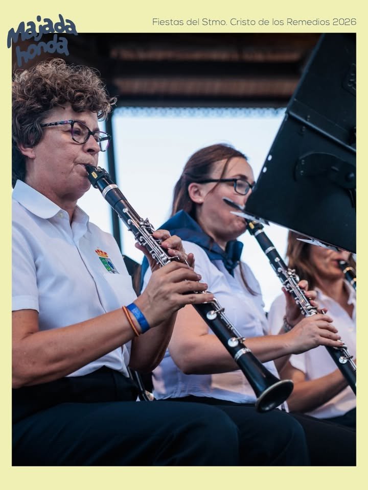 Majadahonda se llena de música con el concierto de la Banda Municipal en las Fiestas 2026