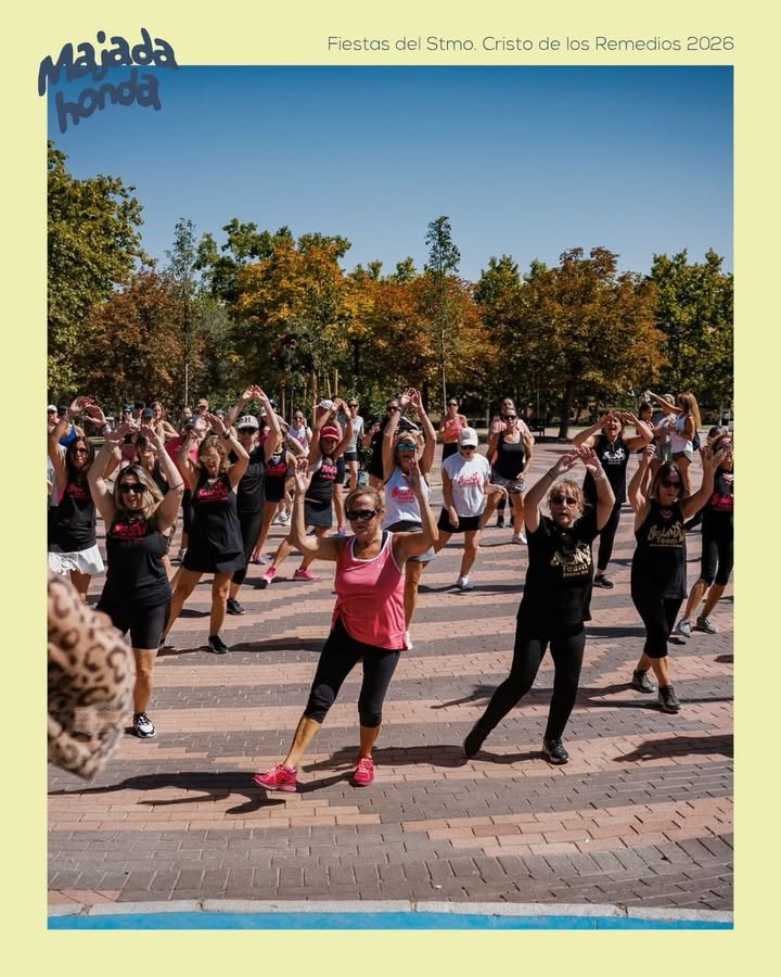Majadahonda se mueve al ritmo de la Masterclass de Zumba en el Parque Colón