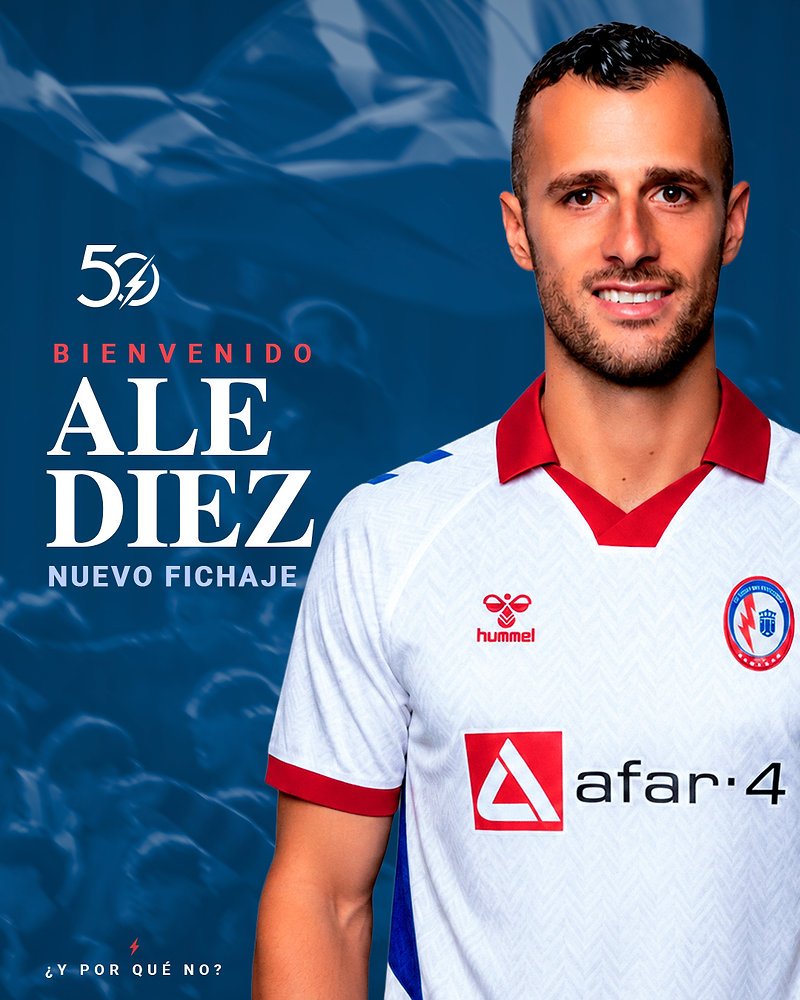 Majadahonda se refuerza con la llegada de Ale Díez al CF Rayo Majadahonda