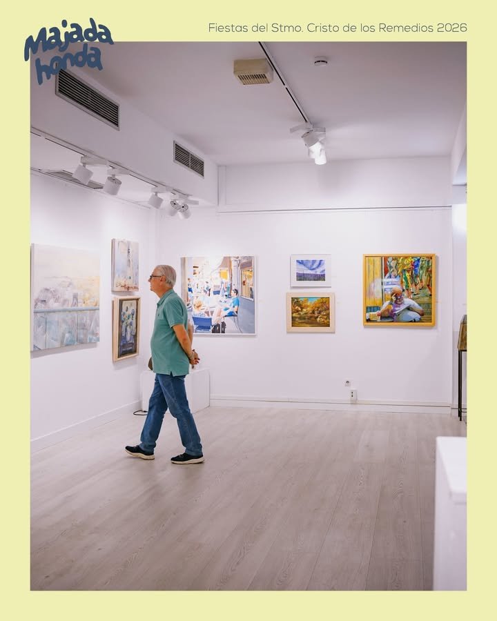 Muestra de arte del patrimonio municipal en la Casa de la Cultura de Majadahonda