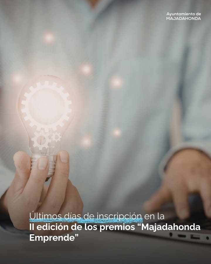 Últimos días para inscribirse en los premios “Majadahonda Emprende” antes del 21 de septiembre