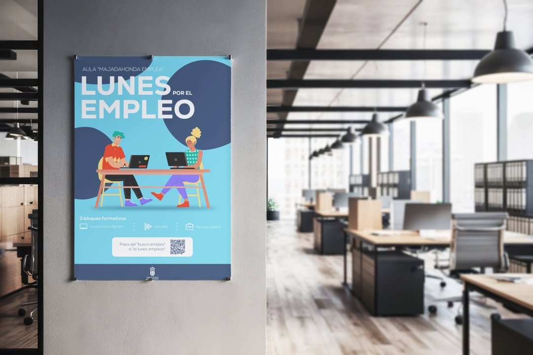 El Ayuntamiento de Majadahonda impulsa la formación gratuita para desempleados el 26 de octubre