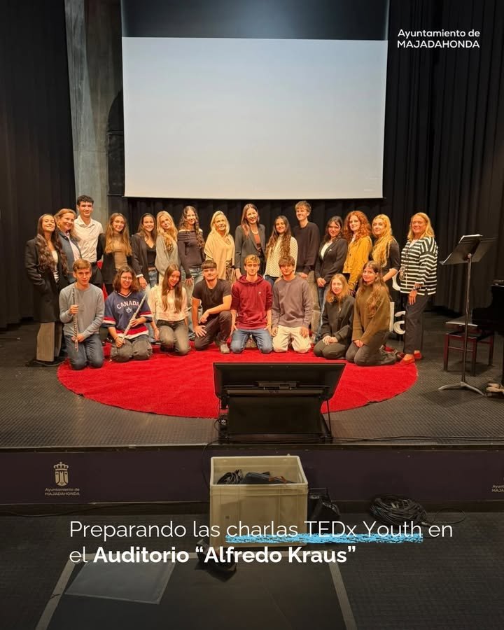El IES José Saramago y el Ayuntamiento de Majadahonda organizan TEDx Youth 2023 en el auditorio local