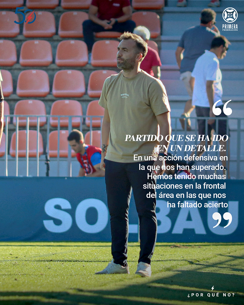 Guille Fernández: La derrota se decide en un detalle defensivo que nos costó el partido