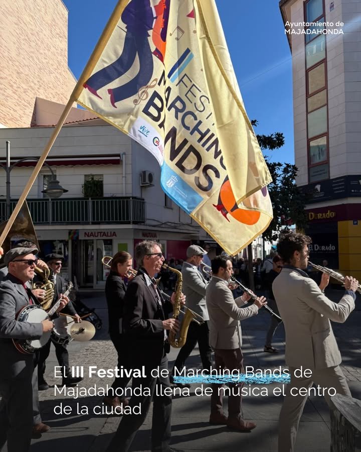 Majadahonda acoge el III Festival de Marching Bands con cinco bandas y 44 músicos