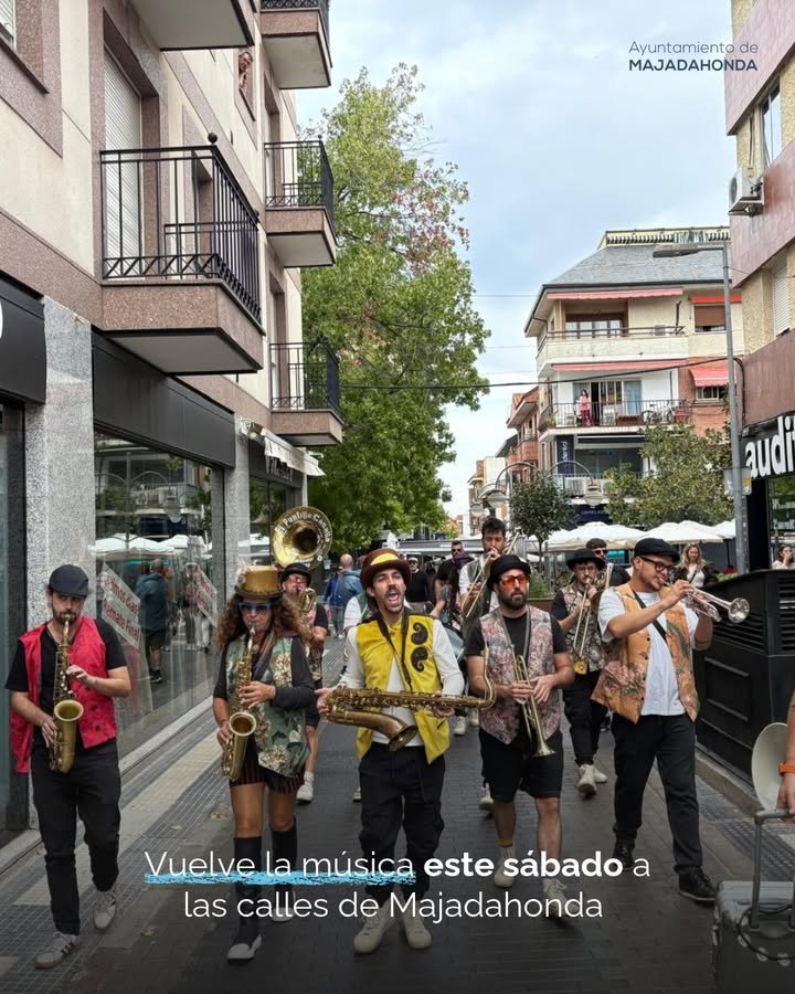Majadahonda acoge este fin de semana el III Festival Marching Bands con The Jazz on Five