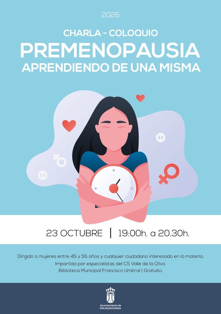 Majadahonda acoge una charla sobre la premenopausia y su impacto en la salud femenina