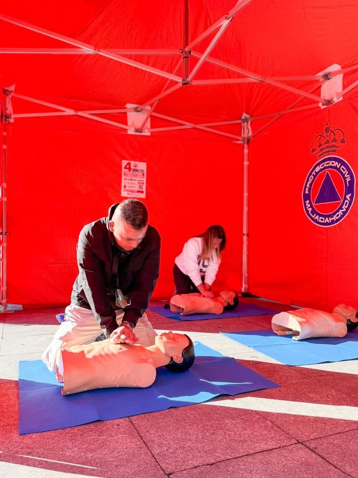 Majadahonda conmemora el Día Mundial de la Reanimación Cardiopulmonar con talleres prácticos