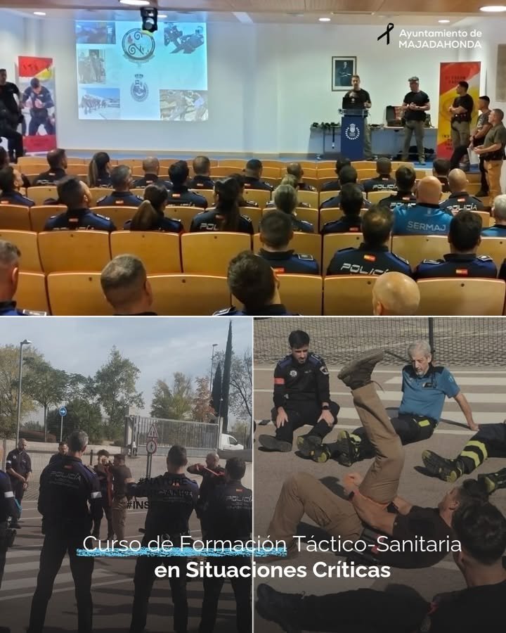Majadahonda forma a policías y sanitarios en gestión de emergencias